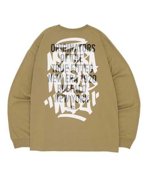 ニューエラ 長袖Tシャツ オーバーサイズ グラフィティ（Tシャツ
