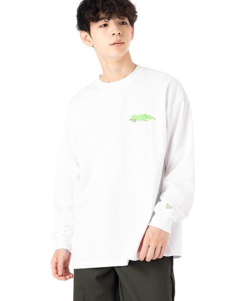 ニューエラ 長袖Tシャツ オーバーサイズ グラフィティ（Tシャツ
