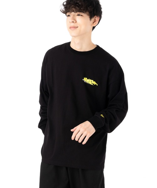 ニューエラ 長袖Tシャツ オーバーサイズ グラフィティ（Tシャツ