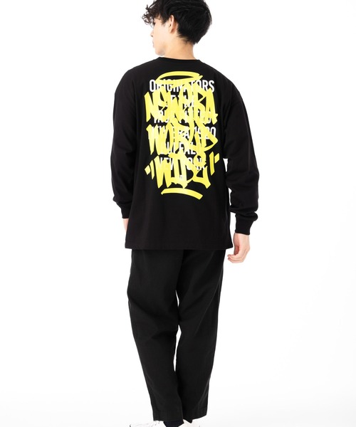 ニューエラ 長袖Tシャツ オーバーサイズ グラフィティ（Tシャツ