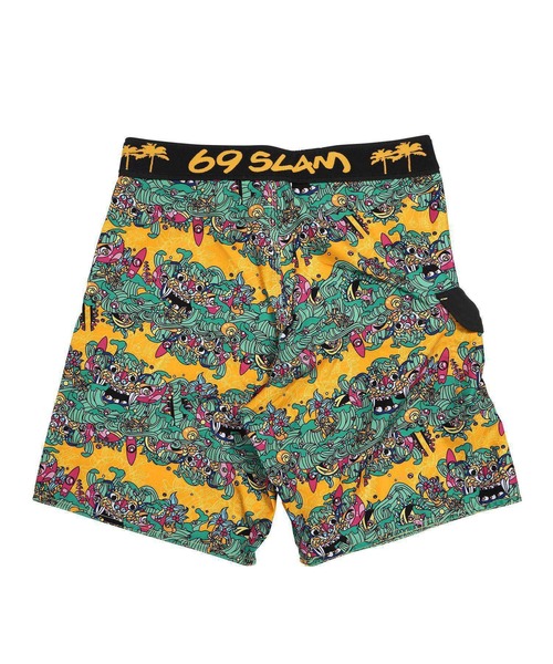 セール】69SLAM ロックスラム LONG LENGTH BOARDSHORT メンズ