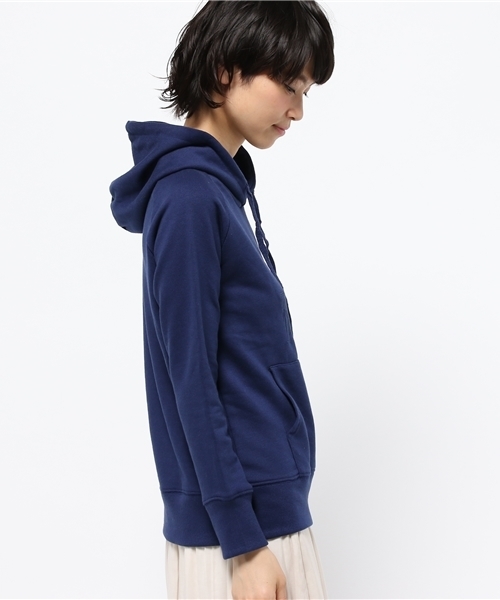 OUTLET(アウトレット)の「【CIAOPANIC TYPY】カレッジ刺繍スエットプルパーカー(Tシャツ/カットソー・レディース・ネイビー・FREE)」の3枚目の写真