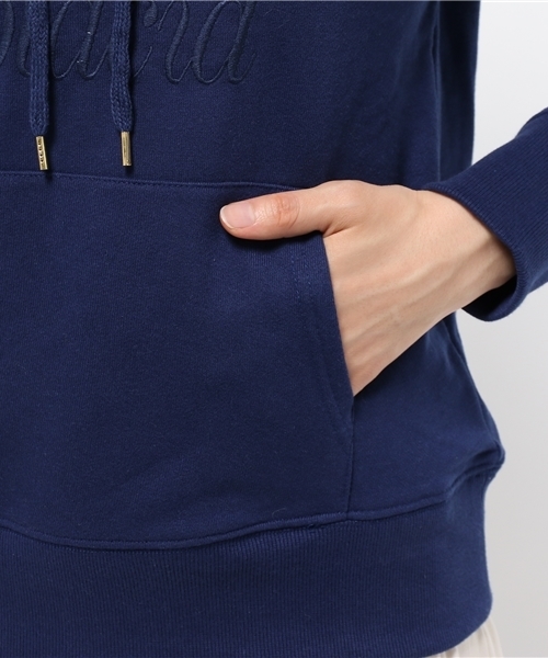 OUTLET(アウトレット)の「【CIAOPANIC TYPY】カレッジ刺繍スエットプルパーカー(Tシャツ/カットソー・レディース・ネイビー・FREE)」の7枚目の写真