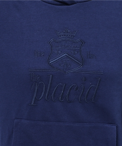 OUTLET(アウトレット)の「【CIAOPANIC TYPY】カレッジ刺繍スエットプルパーカー(Tシャツ/カットソー・レディース・ネイビー・FREE)」の9枚目の写真