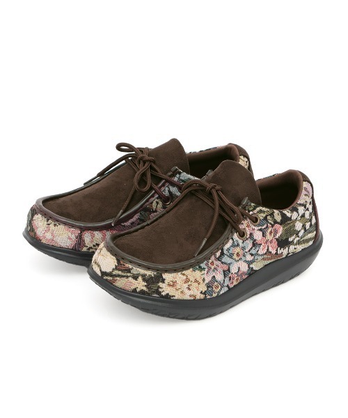 チチカカ（チチカカ）の「クラシカルモカシンシューズ（モカシン/デッキシューズ・レディース・ブラウン/ベージュ・LARGE/MEDIUM）」の10枚目の写真