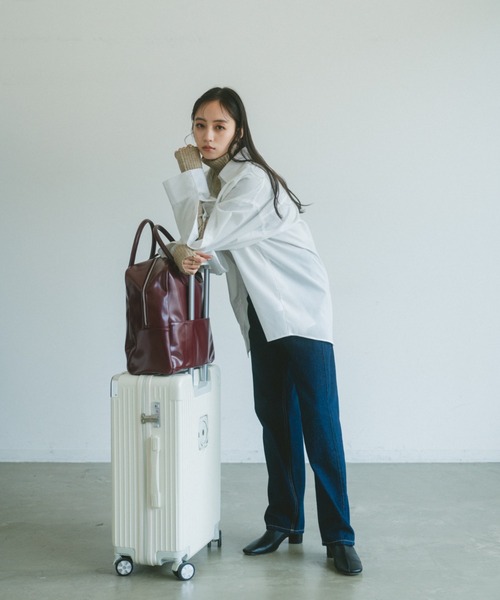 キャリーオントラベルボストンBAG／大容量・マルチポケット（ボストン