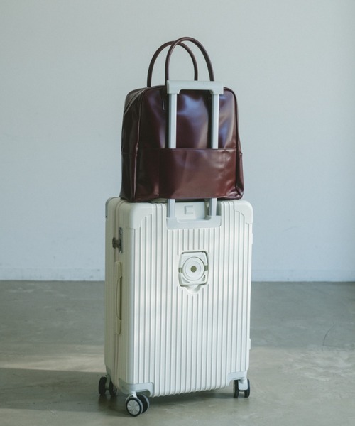 キャリーオントラベルボストンBAG／大容量・マルチポケット（ボストン