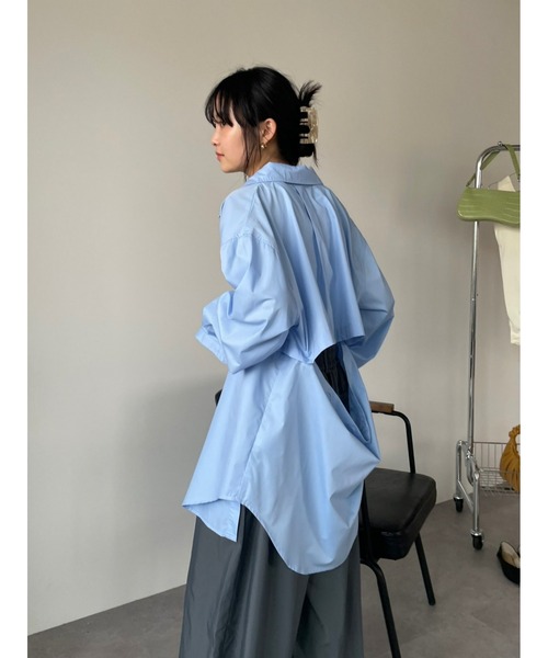 HANNE（アン）の「オーバーサイズ2wayシャツ（シャツ/ブラウス）」 - WEAR