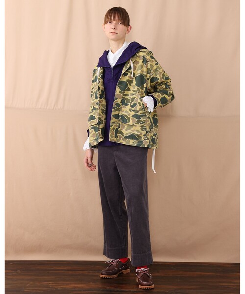 BEAMS BOY(ビームスボーイ)の「BEAMS BOY / ハンチング ジャケット(ブルゾン・レディース・オリーブ/ネイビー・ONE SIZE)」の14枚目の写真