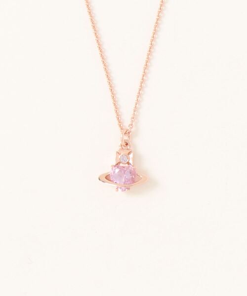 Vivienne Westwood(ヴィヴィアンウエストウッド)の「630203AK/LEONOR PENDANT-SM(ネックレス・レディース・シルバー系その他/ゴールド系その他/ピンクゴールド・FREE)」の3枚目の写真