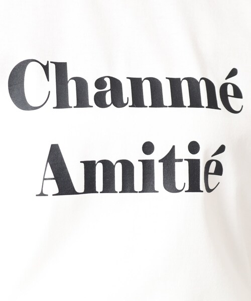 DRESKIP（ドレスキップ）の「◆大人の抜け感 フレンチスリーブ ゆるロゴTシャツ（Tシャツ/カットソー・レディース・ライトベージュ/オフホワイト/チャコールグレー/黄緑系・02/03/04）」の15枚目の写真