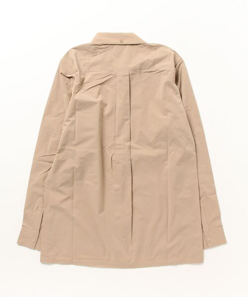 TIGORA（ティゴラ）の「ティゴラ TIGORA ドライストレッチ長袖シャツ_トレッキング（シャツ/ブラウス・レディース・ラベンダー/ベージュ・M/L/XL）」の3枚目の写真