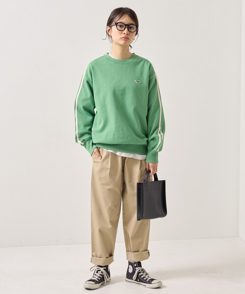 値下げ不可STONE  オリーブグリーン トレーナー　S 値下げ不可STONE オリーブグリーン トレーナー S 値下げ不可STONE