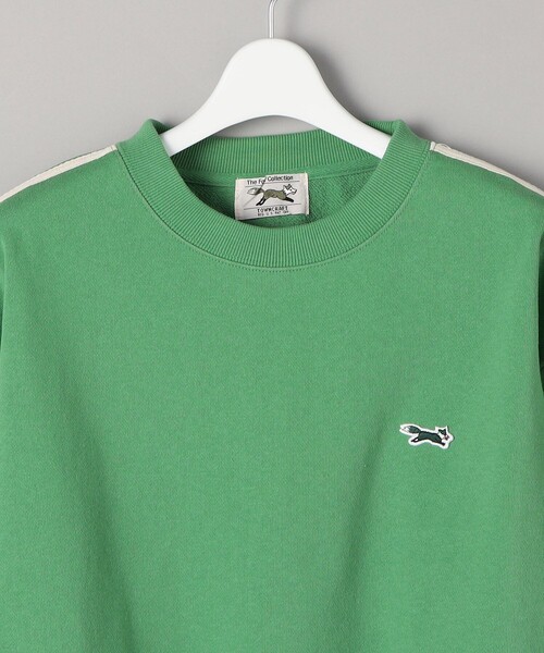 FREAK'S STORE（フリークスストア）の「TOWN CRAFT × FREAK'S STORE/タウンクラフト  別注 ラインスウェット（スウェット・レディース・ネイビー/グリーン/オフホワイト・ﾌﾘ-）」の11枚目の写真