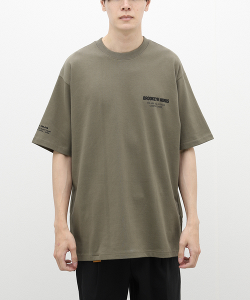 【新品】日本未上陸のアパレルライン 「BROOKLYN WORKS」Tシャツ BROOKLYN WORKS ⁄ ブルックリンワークス Outdoor S⁄S TEE（Tシャツ