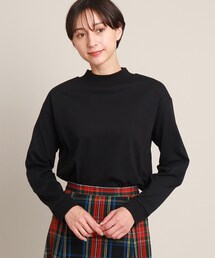 ハイネックロングスリーブTシャツ<XS~L>