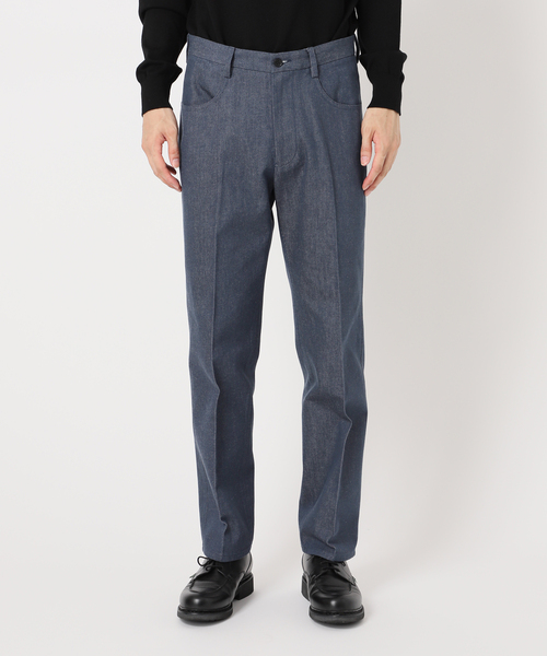 EDIFICE（エディフィス）の「E.リジットデニムスラックス（スラックス・メンズ・ネイビー・46/44/48）」の5枚目の写真