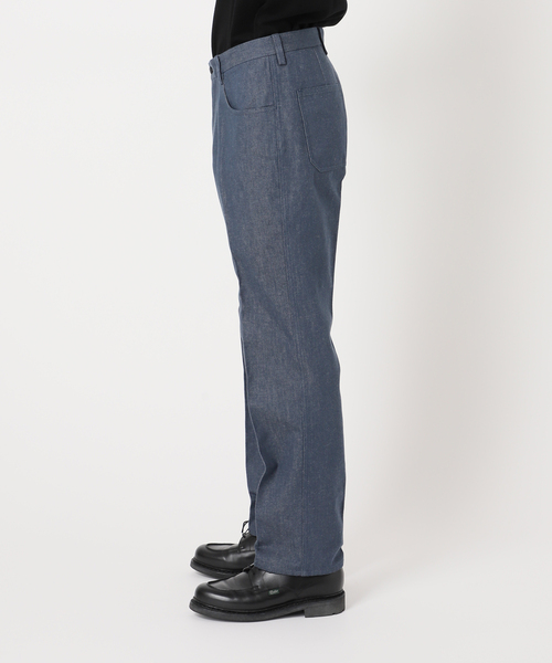 EDIFICE（エディフィス）の「E.リジットデニムスラックス（スラックス・メンズ・ネイビー・46/44/48）」の6枚目の写真