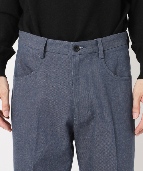 EDIFICE（エディフィス）の「E.リジットデニムスラックス（スラックス・メンズ・ネイビー・46/44/48）」の8枚目の写真