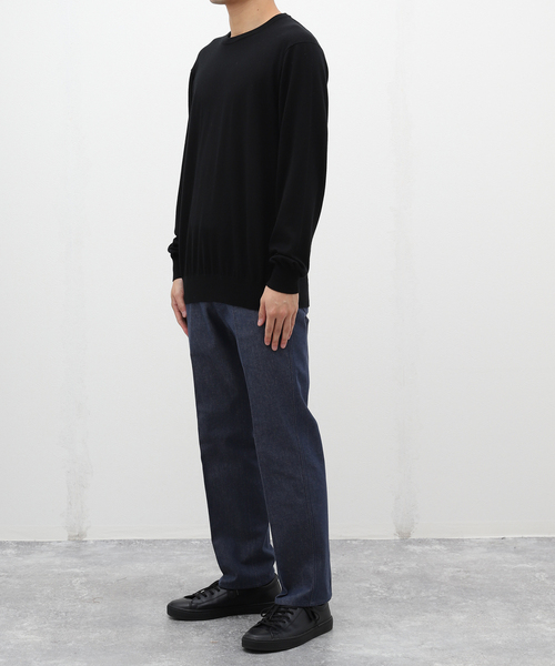 EDIFICE（エディフィス）の「E.リジットデニムスラックス（スラックス・メンズ・ネイビー・46/44/48）」の17枚目の写真