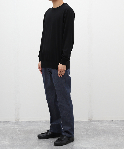 EDIFICE（エディフィス）の「E.リジットデニムスラックス（スラックス・メンズ・ネイビー・46/44/48）」の18枚目の写真