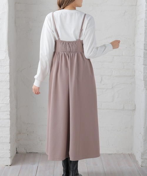 Honeys(ハニーズ)の「キャミワンピース(ワンピース・レディース・モカ/ブラック/グレイッシュベージュ・M/LL/L/S/3L)」の19枚目の写真