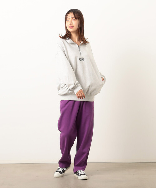 Purple&Yellow(パープルアンドイエロー)の「コットンツイル ストレートパンツ(その他パンツ・メンズ・パープル/ブラウン/オレンジ/アイボリー・SMALL/MEDIUM/LARGE)」の14枚目の写真