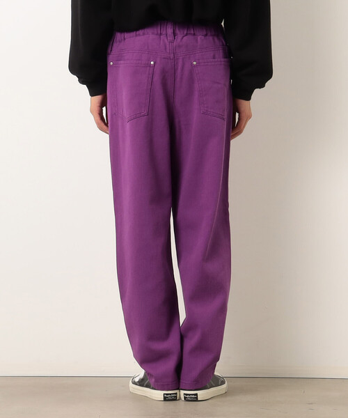 Purple&Yellow(パープルアンドイエロー)の「コットンツイル ストレートパンツ(その他パンツ・メンズ・パープル/ブラウン/オレンジ/アイボリー・SMALL/MEDIUM/LARGE)」の19枚目の写真