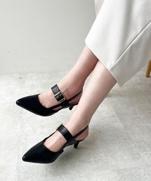 スリングバックパンプス