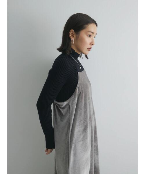 armonia（アルモニーア）の「a.ベロアキャミワンピース（ワンピース・レディース・ブラック/グレー/ブルー・FREE）」の8枚目の写真