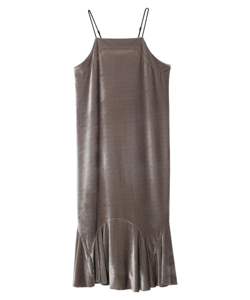 armonia（アルモニーア）の「a.ベロアキャミワンピース（ワンピース・レディース・ブラック/グレー/ブルー・FREE）」の10枚目の写真