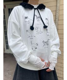 merry jenny | 猫図鑑スウェット(スウェット)