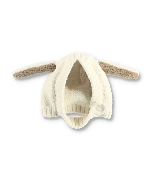 BRANSHES（ブランシェス）の「【ベビー】モールニットくま＆ひつじベビー帽（その他ベビー用品・キッズ・アイボリー/ブラウン・FREE）」の5枚目の写真