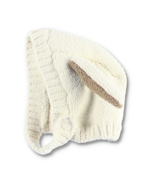 BRANSHES（ブランシェス）の「【ベビー】モールニットくま＆ひつじベビー帽（その他ベビー用品・キッズ・アイボリー/ブラウン・FREE）」の8枚目の写真