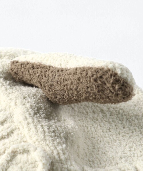 BRANSHES（ブランシェス）の「【ベビー】モールニットくま＆ひつじベビー帽（その他ベビー用品・キッズ・アイボリー/ブラウン・FREE）」の10枚目の写真