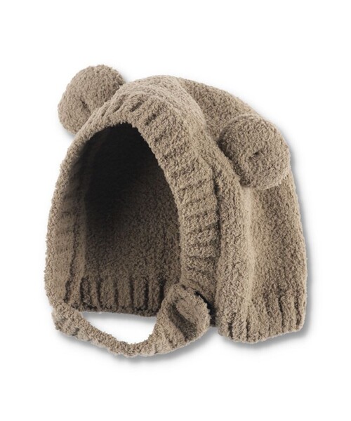 BRANSHES（ブランシェス）の「【ベビー】モールニットくま＆ひつじベビー帽（その他ベビー用品・キッズ・アイボリー/ブラウン・FREE）」の14枚目の写真