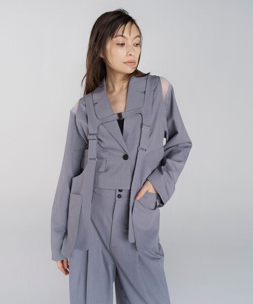 RBS（アールビーエス）の「RBS / ポケット ハーネス（ベスト・レディース・シルバー/ブラック・ONE SIZE）」の11枚目の写真