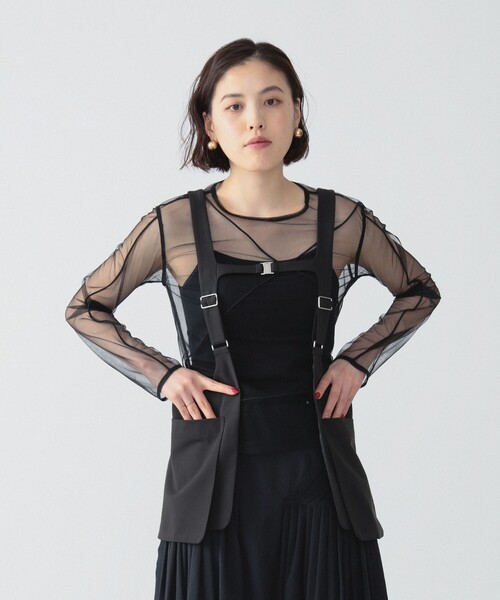 RBS（アールビーエス）の「RBS / ポケット ハーネス（ベスト・レディース・シルバー/ブラック・ONE SIZE）」の6枚目の写真