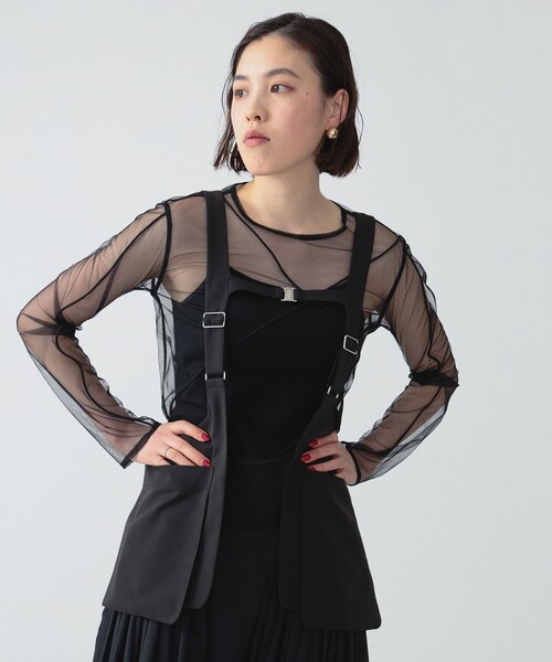 RBS（アールビーエス）の「RBS / ポケット ハーネス（ベスト・レディース・シルバー/ブラック・ONE SIZE）」の5枚目の写真