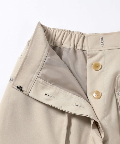 Ray BEAMS（レイビームス）の「Ray BEAMS / ジップ カーゴ ミニスカート（スカート・レディース・ベージュ/ブラック・1/0）」の20枚目の写真