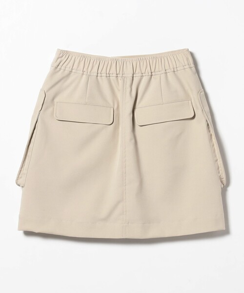 Ray BEAMS（レイビームス）の「Ray BEAMS / ジップ カーゴ ミニスカート（スカート・レディース・ベージュ/ブラック・1/0）」の21枚目の写真