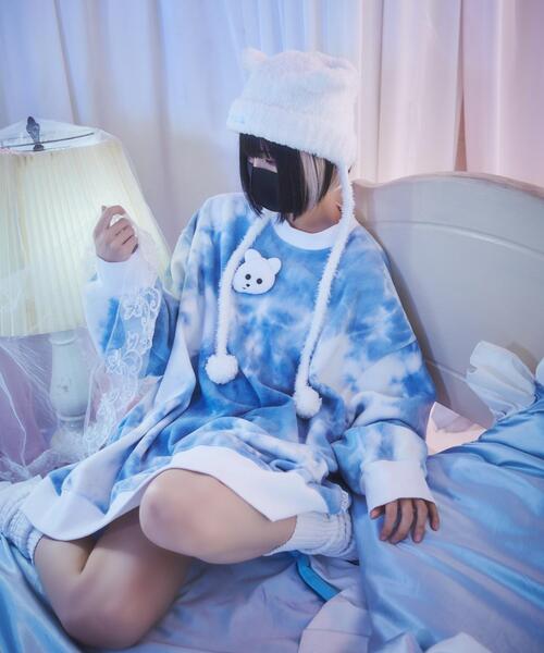 Whinny/青空満天くまきちプリプリ（スウェット）｜Whinny