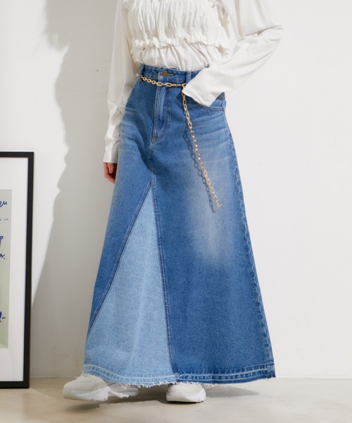 VIS(ビス)の「【2WAY】マンテルチェーンベルト/ネックレス(ベルト・レディース・ゴールド/シルバー・FREE)」の10枚目の写真