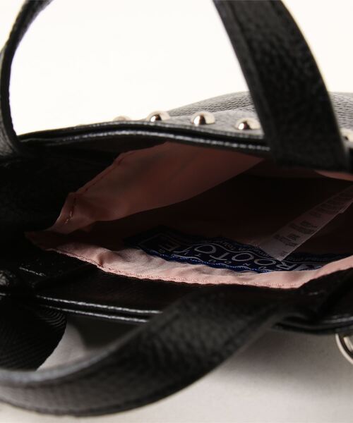 ROOTOTE(ルートート)の「【限定商品】ルートート/ベビールー.silver_studs-A(ショルダーバッグ・レディース・ブラック/ピンク/シルバー・FREE)」の9枚目の写真