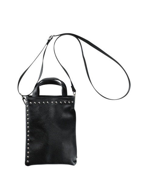 ROOTOTE(ルートート)の「【限定商品】ルートート/ベビールー.silver_studs-A(ショルダーバッグ・レディース・ブラック/ピンク/シルバー・FREE)」の2枚目の写真