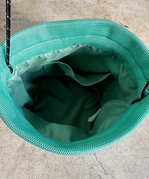 SPRUCE（スプルース）の「EM:SPRUCE マレ巾着ショルダー 軽量（ショルダーバッグ・レディース・ブラック/グリーン/ラベンダー・FREE）」の14枚目の写真