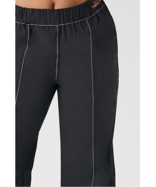 FOREVER 21(フォーエバー トゥエンティーワン)の「ナイロンジョガーパンツ(その他パンツ・レディース・ブラック/ブラウン系その他・23cm/24cm/25cm)」の8枚目の写真