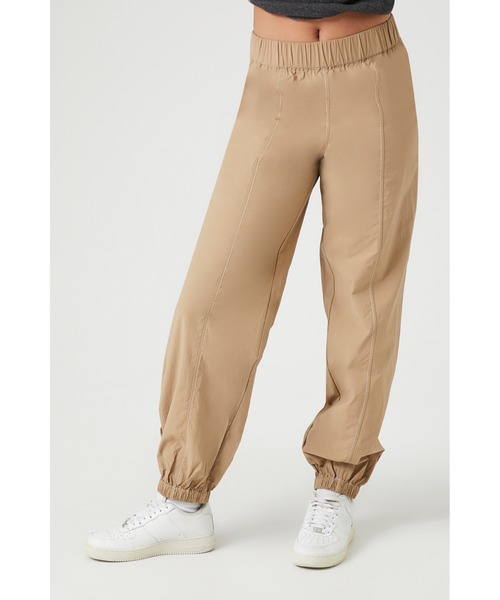 FOREVER 21(フォーエバー トゥエンティーワン)の「ナイロンジョガーパンツ(その他パンツ・レディース・ブラック/ブラウン系その他・23cm/24cm/25cm)」の10枚目の写真