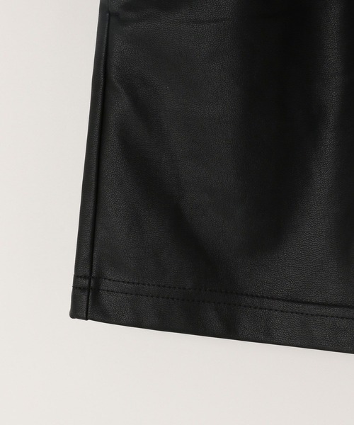 LOWRYS FARM(ローリーズファーム)の「フェイクレザータイトミニスカート 107773(スカート・キッズ・ブラック・160cm/150cm)」の12枚目の写真