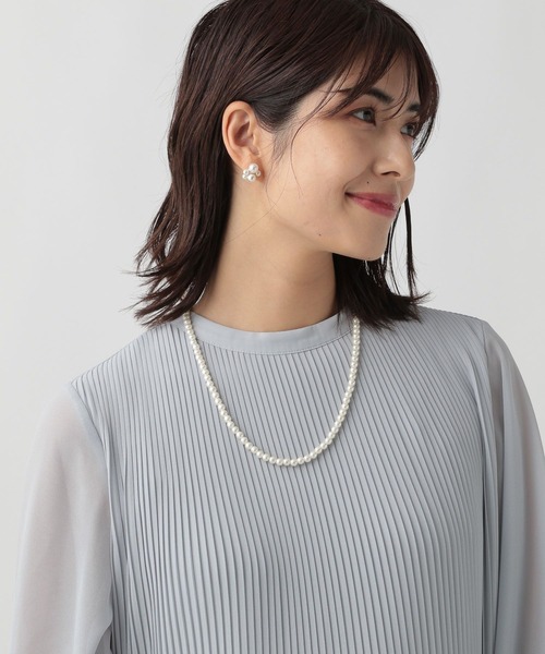 Elura(エルーラ)の「アソートパールネックレス/995320(ネックレス・レディース・ホワイト/ゴールド/シルバー・ONE SIZE)」の7枚目の写真